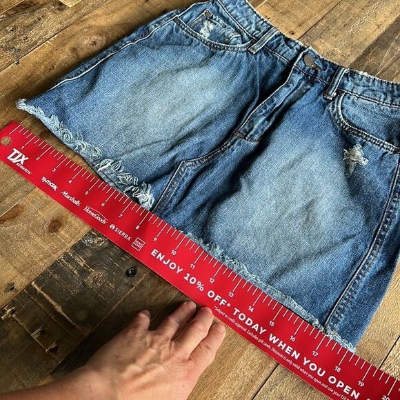 Mini Jean Skirt size 24 by BP - Picture 8 of 9